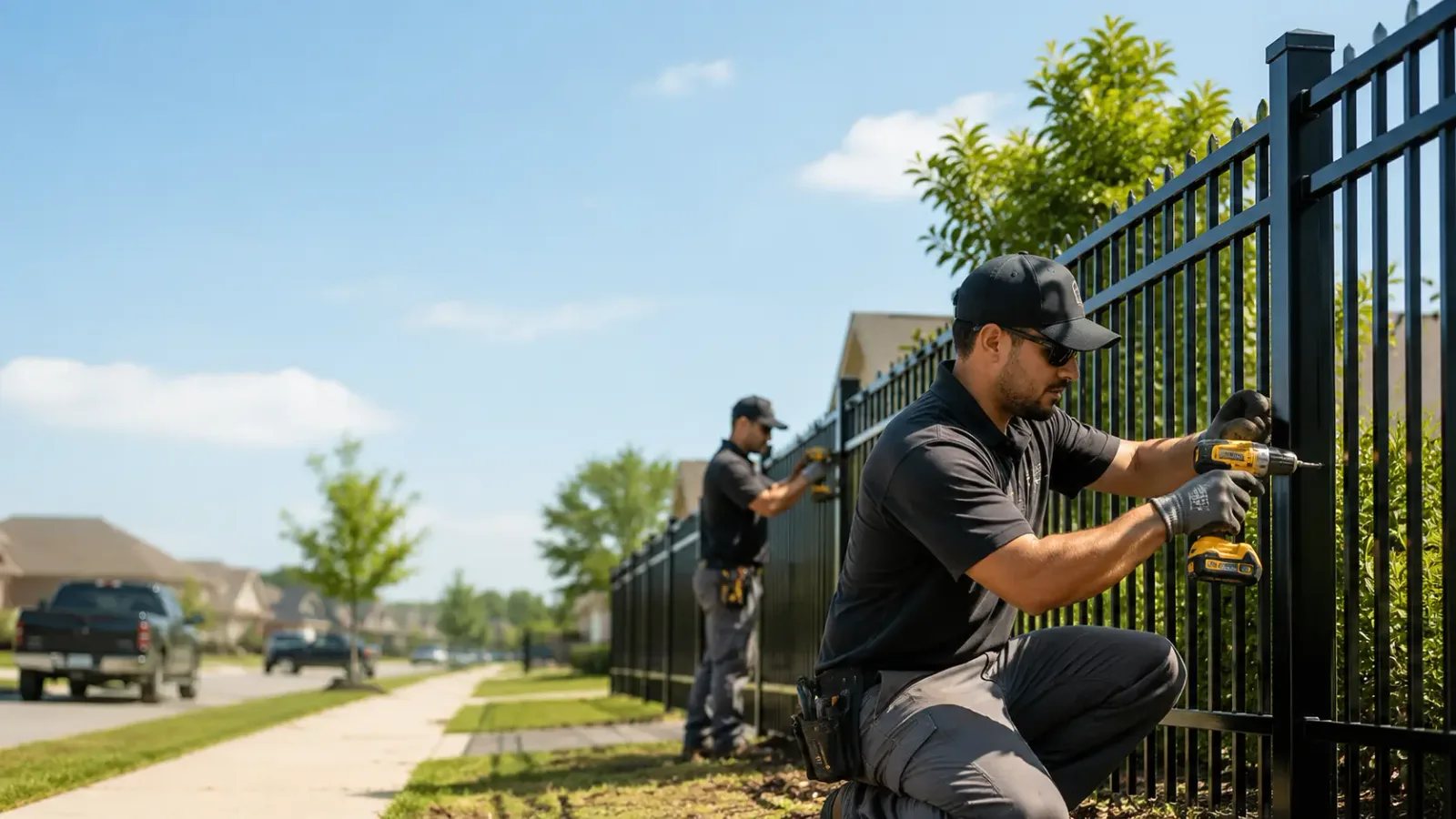 Metal Fence Installation in Pomona, CA